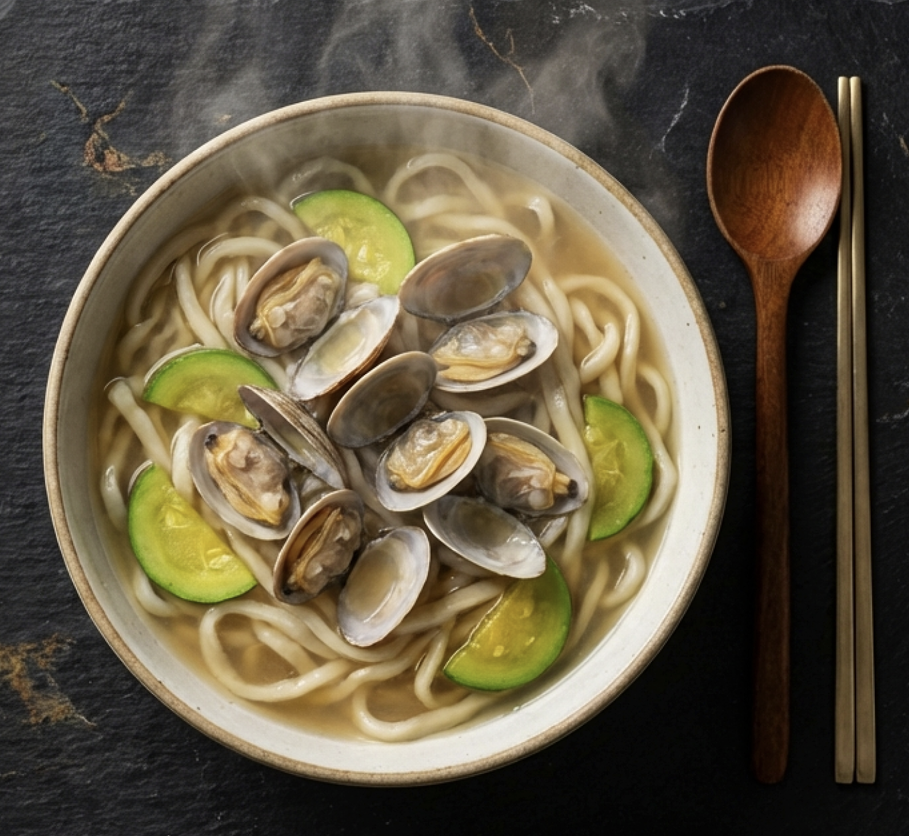 바지락칼국수
