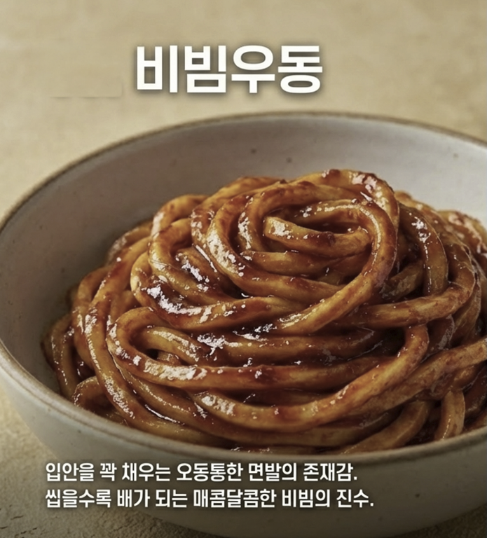 비빔우동